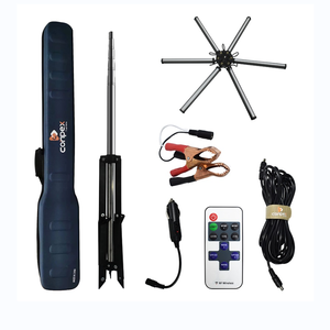 Nhà Sản Xuất Bán Buôn Biểu Tượng Tùy Chỉnh DC 12V Kính Thiên Văn Que Điện Cầm Tay Ngân Hàng Đèn LED Ngoài Trời Đóng Mở COB Cắm Trại Ánh Sáng - Product Image 1