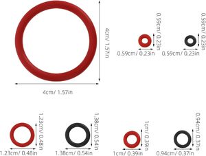 Anillos de Sellado de Silicona de Alta Precisión, Anillos O de Gran Tamaño Resistentes a Altas Temperaturas - Product Image 4