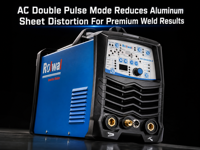 Machine à souder TIG Rolwal 6-en-1 avec AC DC TIG et MMA pour le soudage de l'aluminium et de l'acier inoxydable