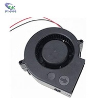 12V 24V ventilateur radial haute vitesse à faible bruit 9733 sans brosse DC 2pin 3pin boule d'alimentation électrique OEM/ODM plastique personnalisable