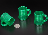 Verres à shot miniatures transparents en PS de 30 ml (1 oz) pour bière, idéaux pour les fêtes promotionnelles, fabriqués au Vietnam