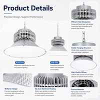 Éclairage de terrain de basket-ball LED 60W-300W, éclairage de stade sportif intérieur