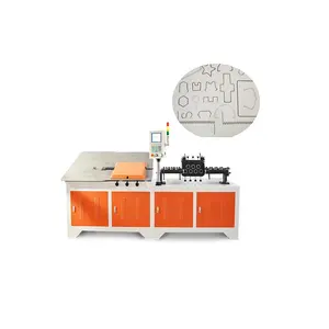 Flat wire round wire bending machine 2D cold wire drawing bending machine factory direct sales