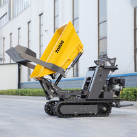 Meistverkaufter TOROS Mini-Dumper Raupenfahrzeug Hersteller Tragbarer Mini-Dumper Transportfahrzeug Hydraulischer Diesel-Mini-Dumper