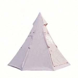 <b>Hot</b> <b>Tents</b> with <b>Stove</b> Jack Wind-Proof Warm Winter Canvas Aluminium Pvc Outdoor Pyramid Camping <b>Tent</b> - Product Image 3
