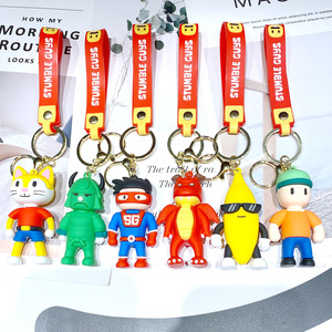 Nouveau produit d'exportation spécial Xinshu Silicone <span class=keywords><strong>Stumble</strong></span> <span class=keywords><strong>Guys</strong></span> Keychain Bumpy Keychain pour hommes et femmes sac pendentif - Product Image 4