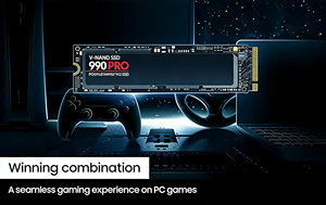 Disque SSD original de haute qualité <span class=keywords><strong>990</strong></span> <span class=keywords><strong>PRO</strong></span> 1 To PCIe 4.0 Nvme <span class=keywords><strong>M2</strong></span> (MZ-V9P1T0B/AM) - Product Image 3