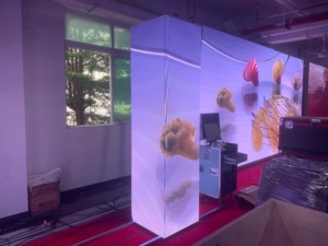 Tùy chỉnh trong nhà TV LED Video màn hình hiển thị góc quảng cáo Bảng điều chỉnh LED P2 LED bức tường video cho trung tâm mua sắm - Product Image 2