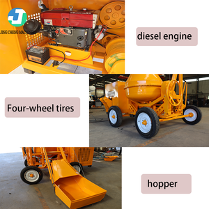 Bétonnière verticale <span class=keywords><strong>mini</strong></span> haute productivité avec moteur électrique et moteur EPA pour travaux de fondation - Product Image 4
