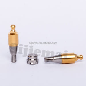 Fixation de boule en titane butée sphérique régulière butée de boule usinée CNC pour Dentium Osstem - Product Image 2