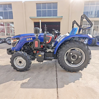 Nouveau abordable CE EPA 80HP tracteur Diesel Terrain accidenté 4x4 WD tracteur Agriculture verger tracteur de culture de légumes