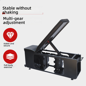 ม้านั่งออกกำลังกายแบบกล่องโลหะ พับเก็บได้ พกพาสะดวก ทนทาน ปรับระดับได้ สำหรับซิทอัพ ดัมเบลฟลายส์ แบบรวมในตัว - Product Image 4