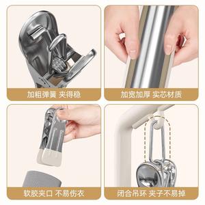 Séchoir à chaussettes rectangulaire Wenzhou avec 20 à 100 pinces, organisateur de vêtements multifonctionnel, durable pour usage extérieur - Product Image 3