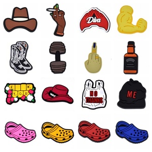 Nouvelles décorations de <span class=keywords><strong>chaussures</strong></span> en PVC souple, série très vendue, accessoires pour <span class=keywords><strong>chaussures</strong></span>, meilleurs charms pour pantoufles, vente en gros - Product Image 1