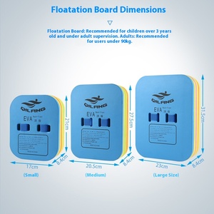 Tiến bộ Rocker nổi bảng bơi đào tạo eva trở lại nổi nước Kickboard cấp độ mới bắt đầu - Product Image 4