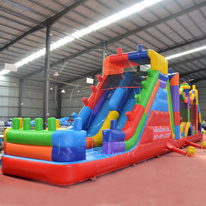 Bán Buôn Giá <span class=keywords><strong>Inflatable</strong></span> Vui Chơi Giải Trí Công Viên Khối Xây Dựng Lâu Đài <span class=keywords><strong>Bouncy</strong></span> Combo Bền Trượt Bơm Hơi Cho Trẻ Em Của Đảng - Product Image 6