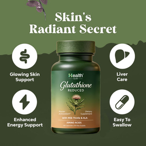 Capsules de glutathion liposomales OEM personnalisées, blanchiment de la peau, éclaircissement, réduction des taches brunes, fabrication certifiée GMP, approvisionnement en vrac - Product Image 3