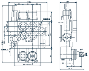Huamao Multiple Hydraulic Directional Valve With Safety Valve, Excellent Comprehensive Performance - Product Image 4
