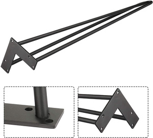 أرجل معدنية على شكل دبوس الشعر رخيصة الثمن لأثاث القهوة وطاولات الطعام - Product Image 6