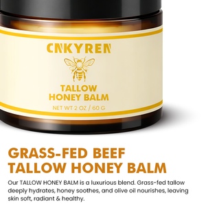Crème hydratante naturelle au suif de bœuf et au miel, formule nourrissante pour la peau, suif nourri à l'herbe pour le soin du <span class=keywords><strong>visage</strong></span> - Product Image 6