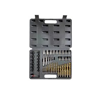 Kit d'extraction de vis cassées 49 pièces pour vis à tête cruciforme abîmées et à filetage endommagé, outil de quincaillerie pour l'extraction de vis, provenance Chine