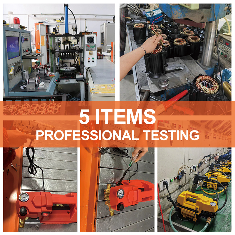 120 bar high pressure washer machine