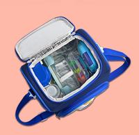 Sac Isotherme Souple en Polyester pour Repas, Vente en Gros Usine, avec Bandoulière, pour Enfants, Réutilisable, Capacité 8L, Anti-Fuite