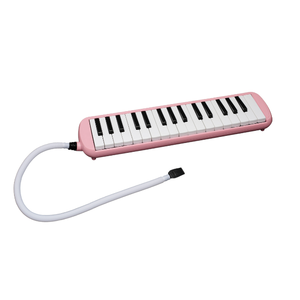 Kongsheng ME-32B Mélodica en acier inoxydable à 32 touches, instrument pédagogique scolaire, accessoire musical pour la maternelle, bleu/rose - Product Image 5