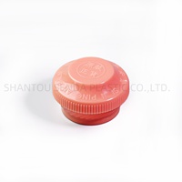 Pot en plastique vide d'onguent chaud de 7g, boîte en plastique cosmétique de crème de soin personnel, récipient en plastique de crème de main