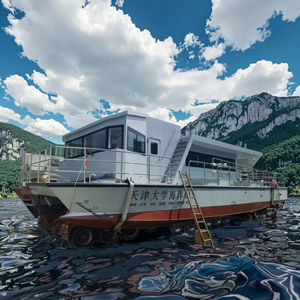 Grandsea perahu survei hidrografi, kapal penelitian laut dengan mesin Inboard kulit aluminium untuk memancing 14m - Product Image 2