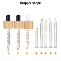 Flacon compte-gouttes en verre pour parfum, huile essentielle, sérum, cosmétique, 5ml, 10ml, 15ml, 20ml, 30ml, 50ml, 60ml, 100ml