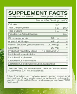 Vente en gros de gommes au vinaigre de cidre de pomme très vendues, complément alimentaire, vitamine B9 <span class=keywords><strong>B12</strong></span>, <span class=keywords><strong>dosage</strong></span> minéral sous forme de bonbons - Product Image 4