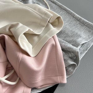 Shorts <span class=keywords><strong>de</strong></span> <span class=keywords><strong>sport</strong></span> décontractés personnalisés <span class=keywords><strong>en</strong></span> <span class=keywords><strong>coton</strong></span> pour femmes et jeunes filles – Idéal pour la course, la gym et l'entraînement estival - Product Image 5