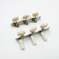 Guitar Accessories Hot Selling Classical Guitar Tuning Pegs Wooden Head Spiral Tuners for Precise String Alignment