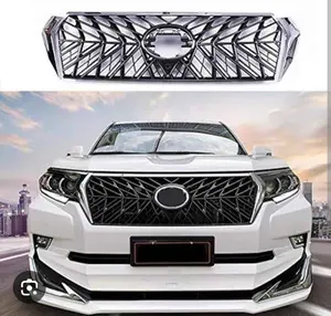 Nâng cấp Facelift Prado fj150 BodyKit Rear front bumper Lip lưới tản nhiệt đèn pha đèn hậu cho 2010-2017 up 2018 -2022 Prado body Kit