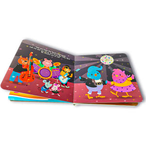 Nuevo Libro Musical Recargable Personalizado para Niños, Libro de Sonidos de Educación Temprana con Tapa Dura, Papel de Arte Impreso Offset, Audiolibros - Product Image 2
