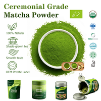 Poudre de Matcha de qualité cérémonielle de Chine en vrac, certifiée biologique USDA et UE pour le thé et les boissons