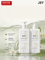 Gel Douche au Thé Blanc Marque Blanche Hydratant Nettoyant en Profondeur Rafraîchissant Parfum Longue Durée 390mL OEM ODM