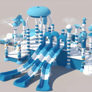 Cơ sở Nhà Nước công viên nước-trượt nước phun nước tùy chỉnh - Product Image 2