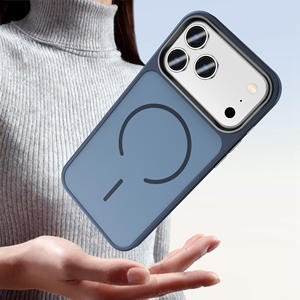 Coque de téléphone antichoc en TPU et PC avec boutons métalliques, compatible avec le chargeur sans fil, pour iPhone 17 16 15 - Product Image 2