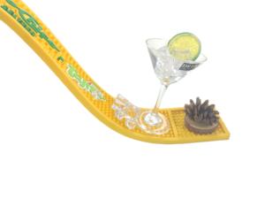 Personalized Silicone PVC Bar <b>Mat</b> Rubber <b>Beer</b> Spill Pad Pub Rail <b>Mat</b> Drip Tray Non Slip Service <b>Mat</b> Table Coaster Placemat Pad - Product Image 4
