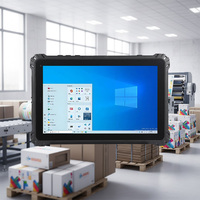 Tableta Industrial Resistente de 10.1 Pulgadas, Windows 10 Pro, Intel I5, 5G, GPS, Lector de Códigos de Barras, Huella Dactilar, NFC, RFID, Resistente al Agua y a Caídas