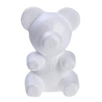 Vente en gros Ours en mousse de modelage Ours DIY Craft Polystyrène Styrofoam Cartoon Doll Shape Model