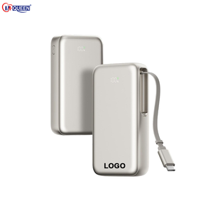 45W Portable Fast Charging 20000Mah <b>Mobile</b> Charger Power Banks Compact Mini Power Bank With Cable for Travel Outdoor Use - Product Image 1