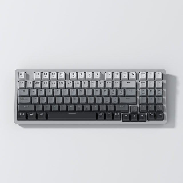 For Full Size 94-Key Hot Swappable Outemu Blue Red Switches PBT Keycaps Mechanical Keyboard RGB Backlit for for