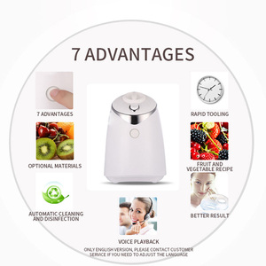 Máquina Portátil Personalizable para <span class=keywords><strong>Hacer</strong></span> Mascarillas Faciales de Frutas y Vegetales, Automática, con Colágeno Natural - Product Image 3