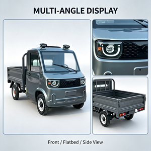 Mini-camionnette électrique en promotion, 4 roues, 2 places, avec benne de chargement - Product Image 5