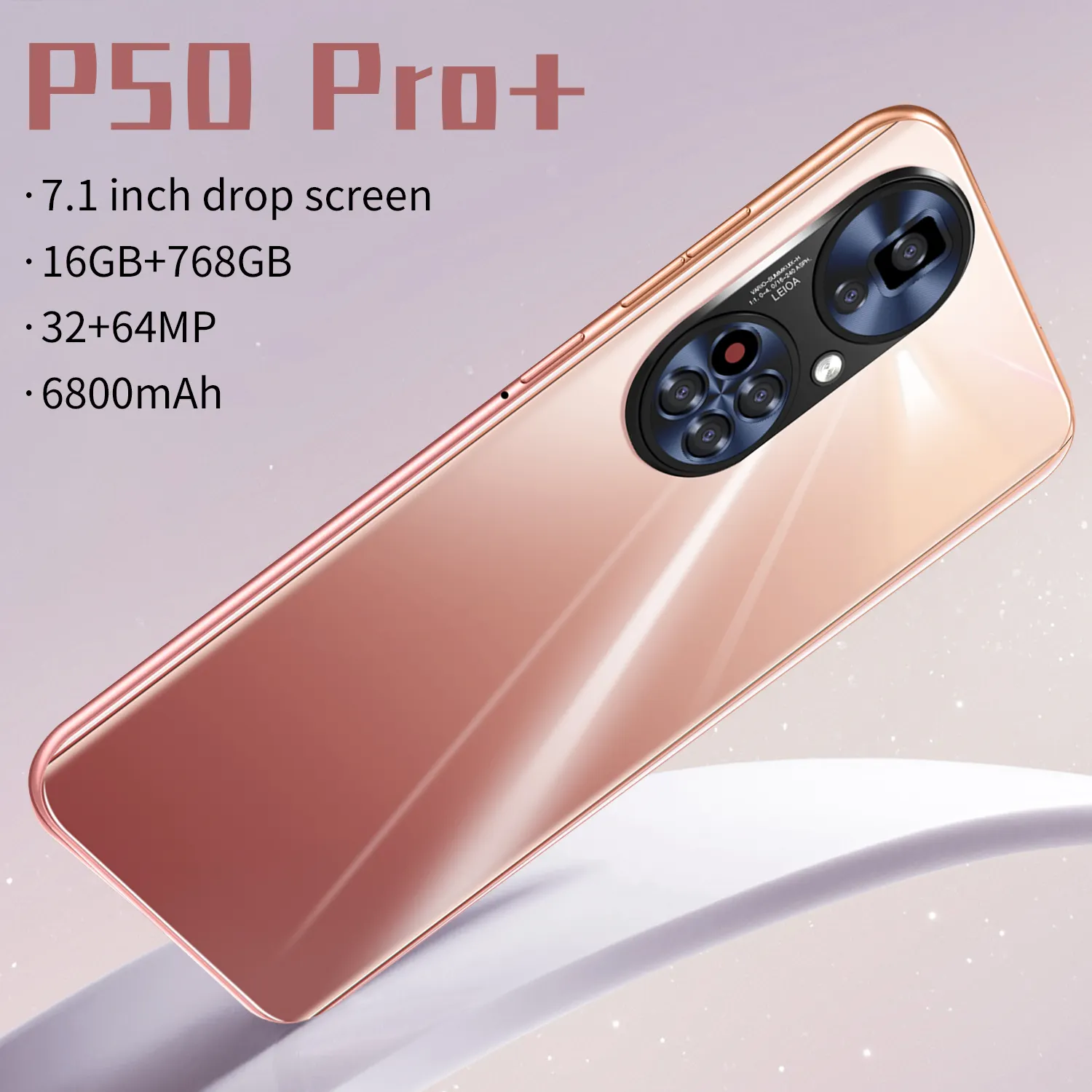 Huwei P50 Pro Smartphone 4G 5G Unlock Android Mobile 16GB 1TGB Huwai Cellphone Cell Smart Phone Quad Core OLED 65W Dual SIM 2k