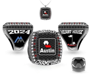 แหวนแชมป์เบสบอลเยาวชนสหรัฐอเมริกา ปี 2026 แบบกำหนดเองได้ สำหรับวอลเลย์บอล ฟุตบอล บาสเกตบอล กีฬาต่างๆ - Product Image 3