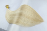 Cheveux vierges 14A, cuticules alignées, 60 #   Extensions de cheveux européens à pointes plates, super double drawn, pointes épaisses